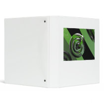 Green & glossy binder