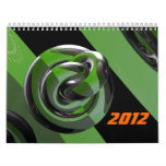 Green &amp; glossy calendars