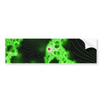 Green Glow Bumper Stickers