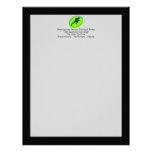 Green Glow Fitness Logo letterhead