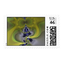Green Goblin – Spooky & Fun Creature Postage Stamps