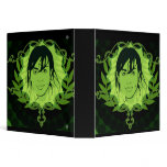 Green Goddess Vinyl Binder