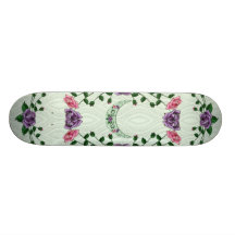 Green Goddess Upright Crescent Skateboard Decks