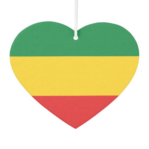 Green, Gold and Red Flag Zazzle