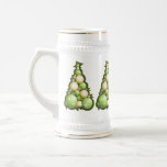 Green & Gold Bubbles Christmas Trees
