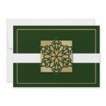 green gold  Business Holiday Greetings invitations