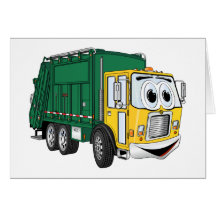 Cartoon Bin Truck