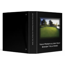 Green Golf Course at Dawn Binder