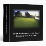 Green Golf Course at Dawn binders