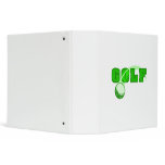 Green Golf with swoosh binders