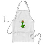 Green Goofy Dragon aprons