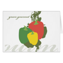 Green Gourmet Bell Pepper cards