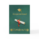 Green Graduation Card by artogram Green Graduation Card