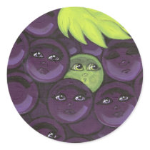 Green Grape Fitting In stickers
