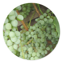 Green Grapes on the Vine Sticker