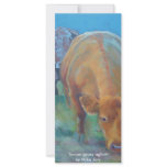 Green grass aglow custom rack card
