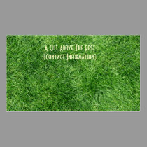 Green Grass business cards