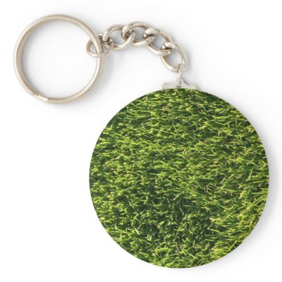 Green Grass Keychains