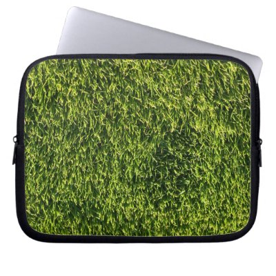 Green Grass Laptop Sleeves