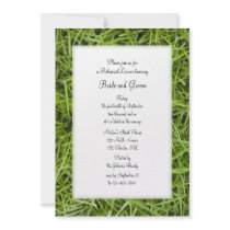 Green Grass Rehearsal Dinner Invite invitations by loraseverson Green Grass Rehearsal Dinner Invite invitations