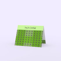 Green Grass Summer Invitation cards