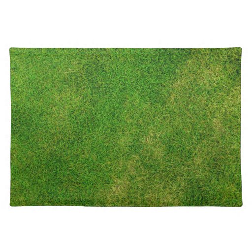 Green Grass Texture Cloth Placemat Zazzle