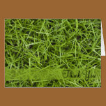 Green Grass Thank You Note cards
