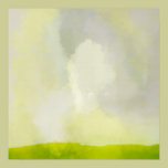green grass with sunny day Poster posters