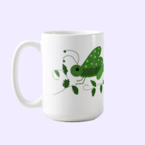 Green Grasshopper mugs