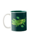 Green Grasshopper mugs