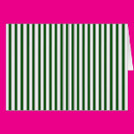 Green Gray Stripes Cards