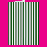Green Gray Stripes Greeting Cards