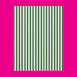 Green Gray Stripes Postcard