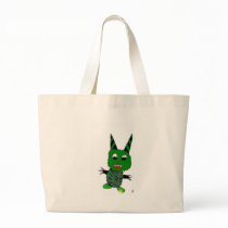 Green gremlin bags