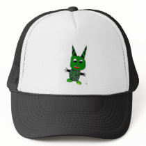 Green gremlin trucker hats