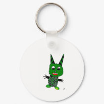 Green gremlin keychains