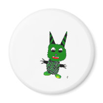 Green gremlin magnets by Gnomination Green gremlin magnets