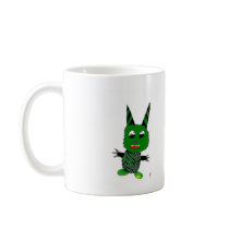 Green gremlin mugs by Gnomination Green gremlin mugs
