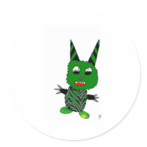 Green gremlin stickers