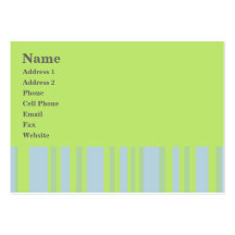 green grey yellow stripes business card template