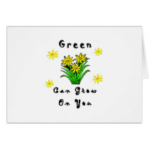 Green Grows On You cards by politicalgirl Green Grows On You cards
