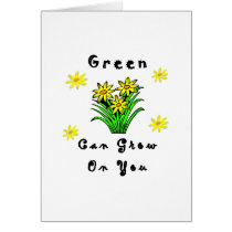 Green Grows On You cards by politicalgirl Green Grows On You cards