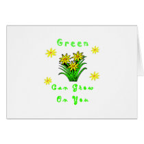 Green Grows On You cards by politicalgirl Green Grows On You cards