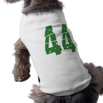 GREEN GRUNGE STYLE NUMBER 44 pet clothing