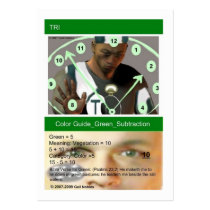 Green Guide Card business cards