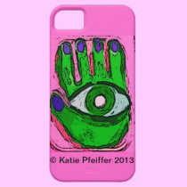 Green Hamsa No Eggs casemate cases