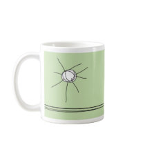 green happy monster enjoys sunshine mug mugs