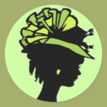 Green Hat Stickers