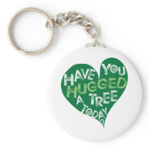 Green Heart (Hug a Tree) Key Chain