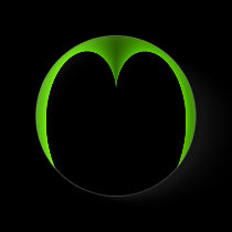 Green Heart Personalized Button buttons